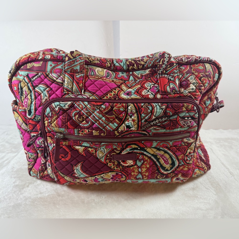 Vera Bradley‎ Multicolor Paisley Travel Bag